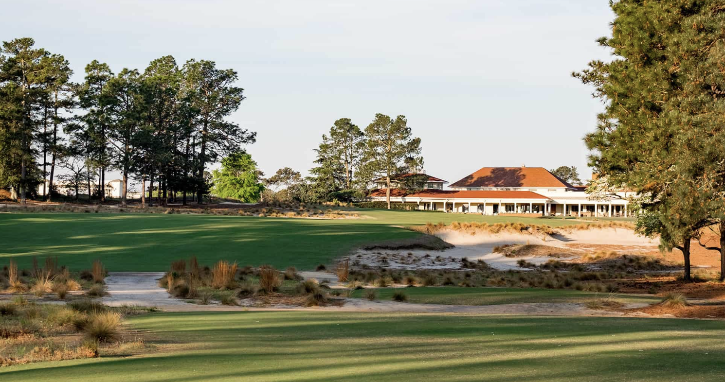 Hole 18 at Pinehurst No. 2