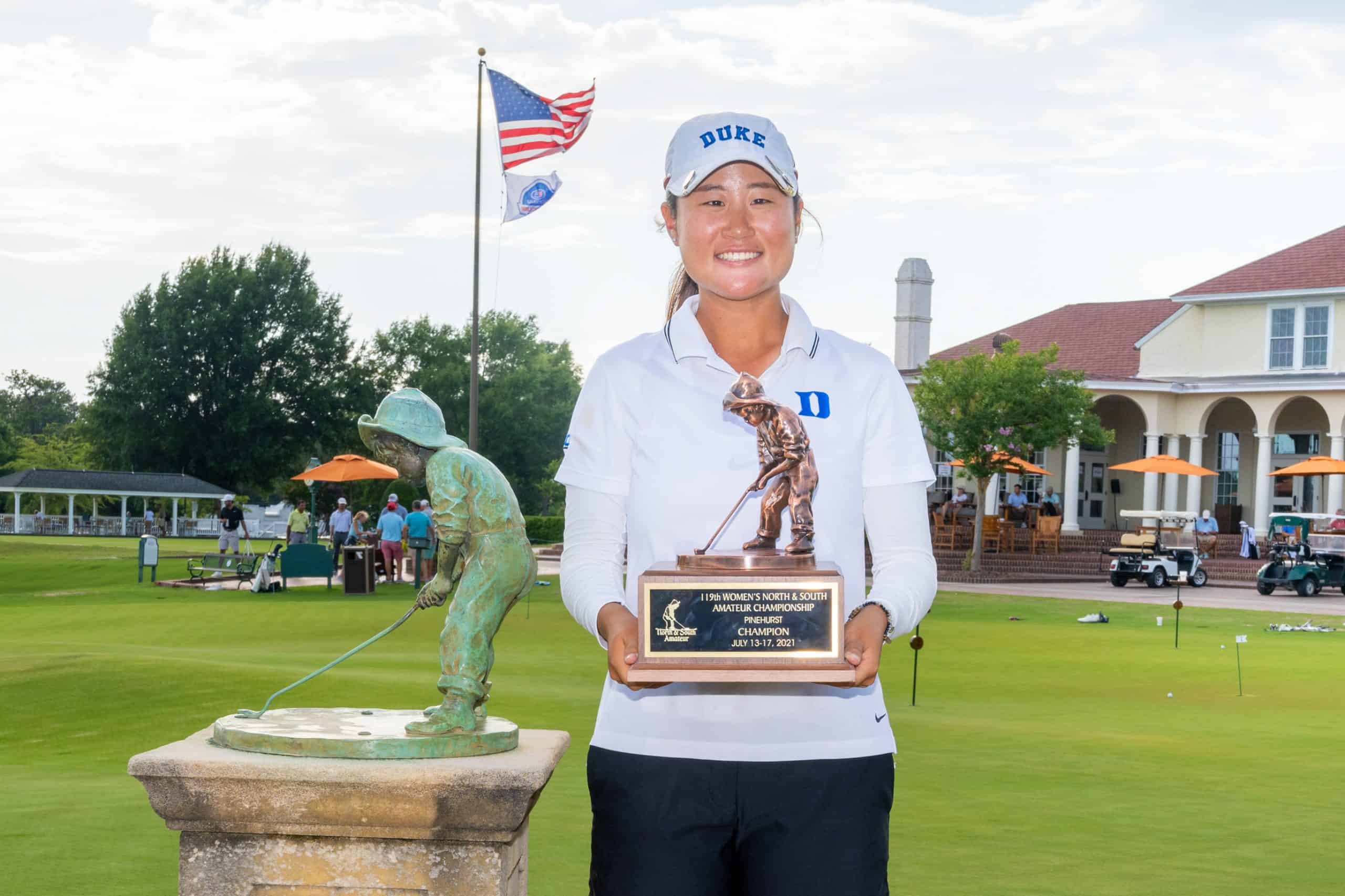 Duke Star Gina Kim wins 119th Women's North & South Amateur ...