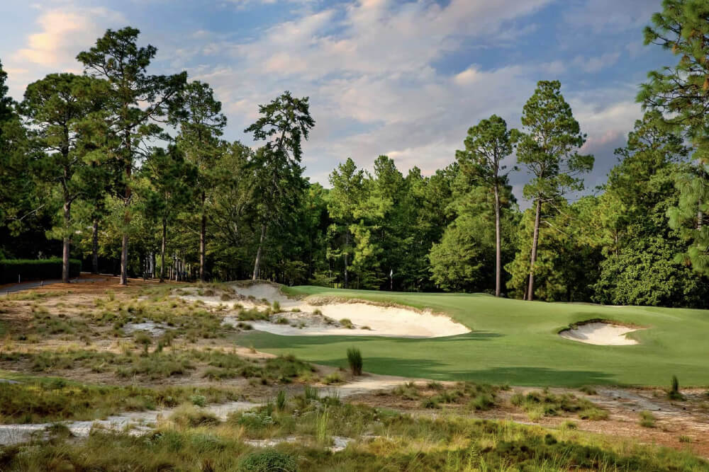 Pinehurst's famous Course No. 2 where the U.S. Open will be played in 2024