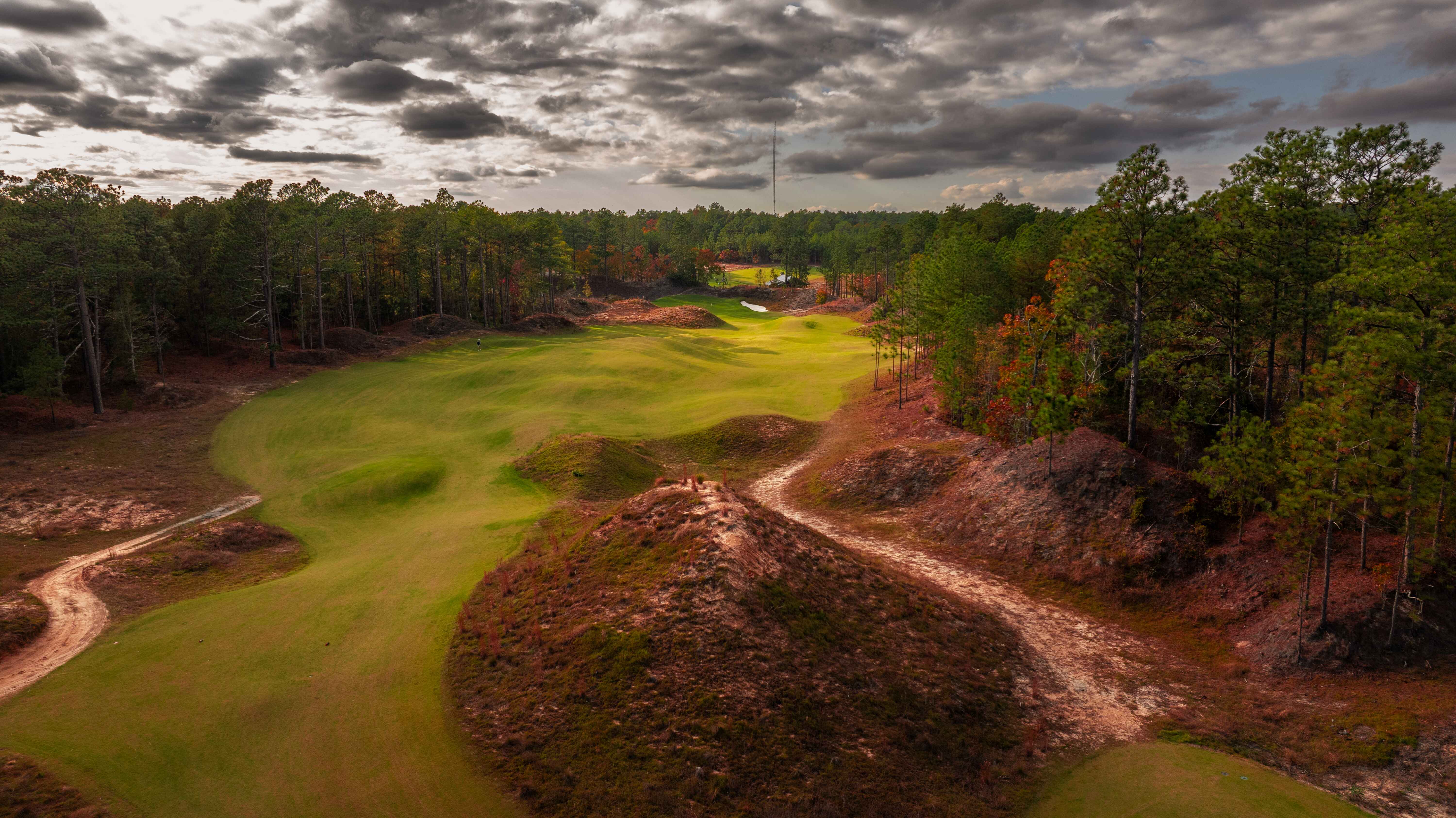 Hole 8 at Pinehurst No. 10