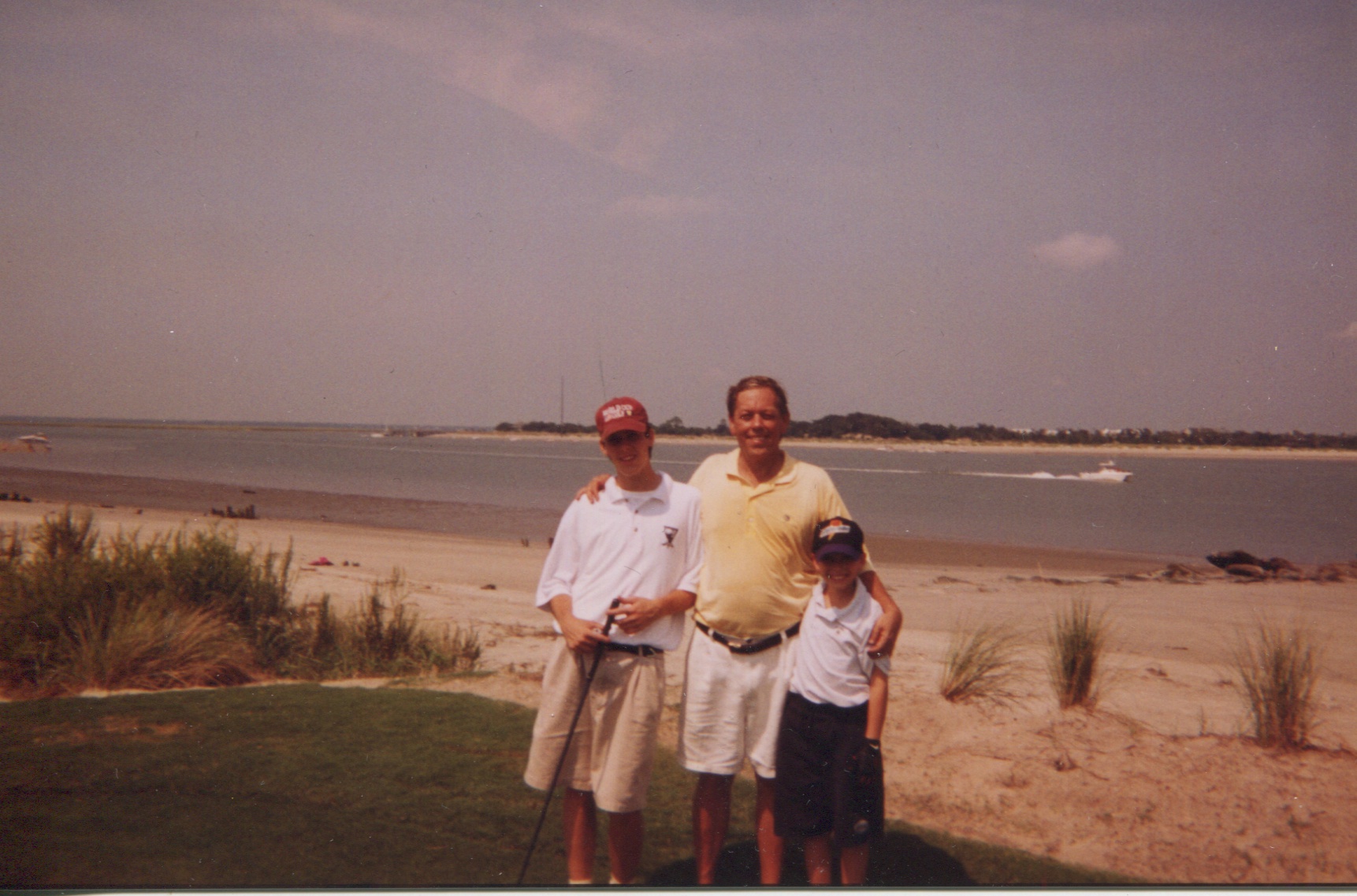 Greg, Bill and Kent on one of many golf-inspired trips.