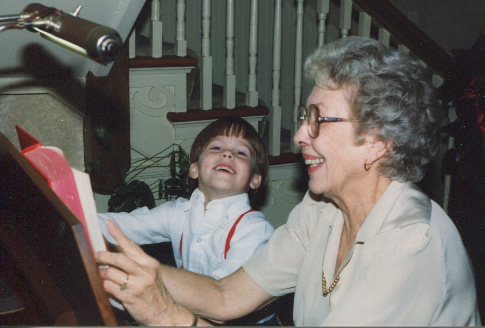 Grace Payne Hubbard, known to the boys as Granny Grace, raised her son Bill in Farmville, Virginia. The one piece of sheet music that never left her beloved organ: Amazing Grace.